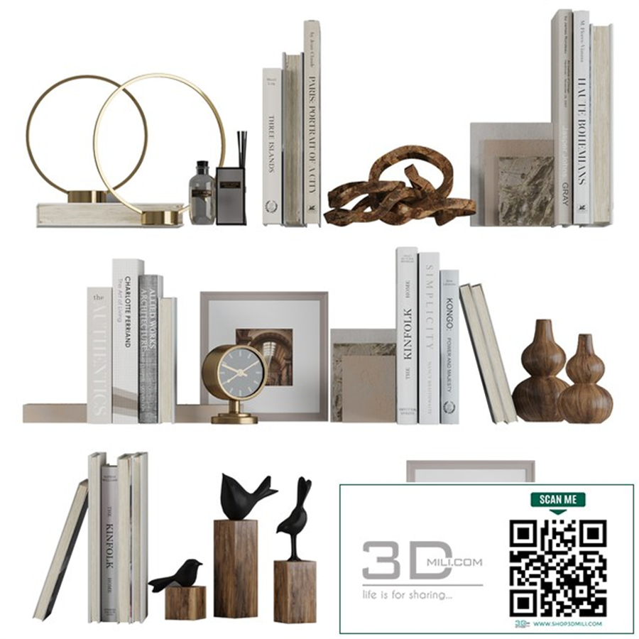  Decor shelf set 2