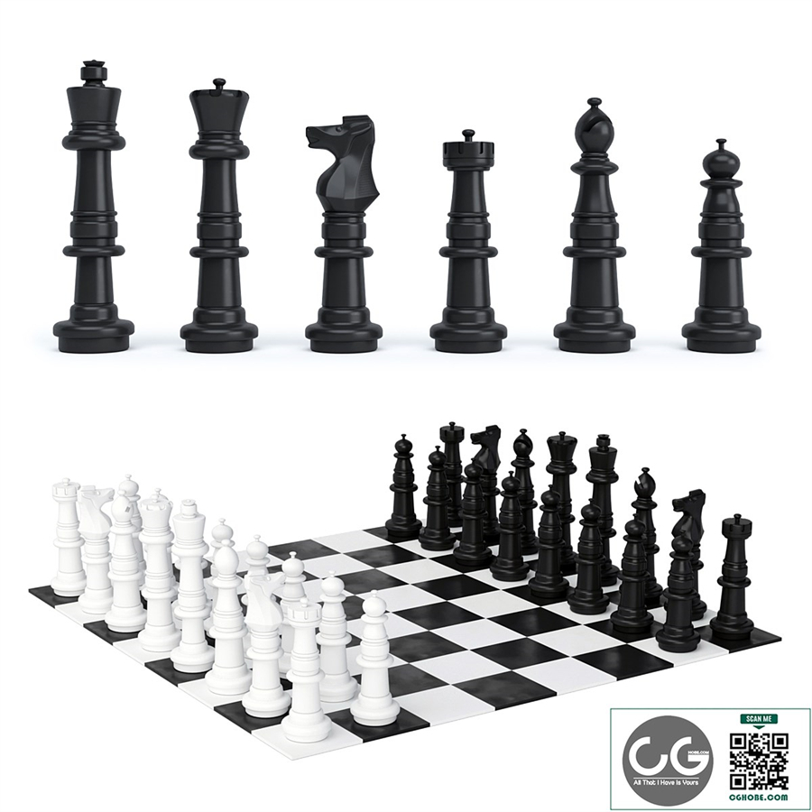 Garden chess pieces KSH-36
