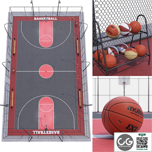 Basketball field