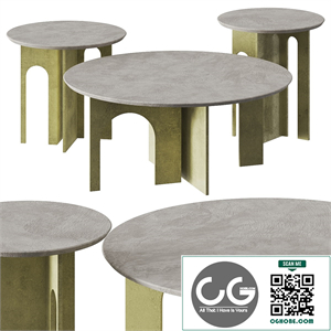 Paolo Castelli Arche Coffee & Side Tables