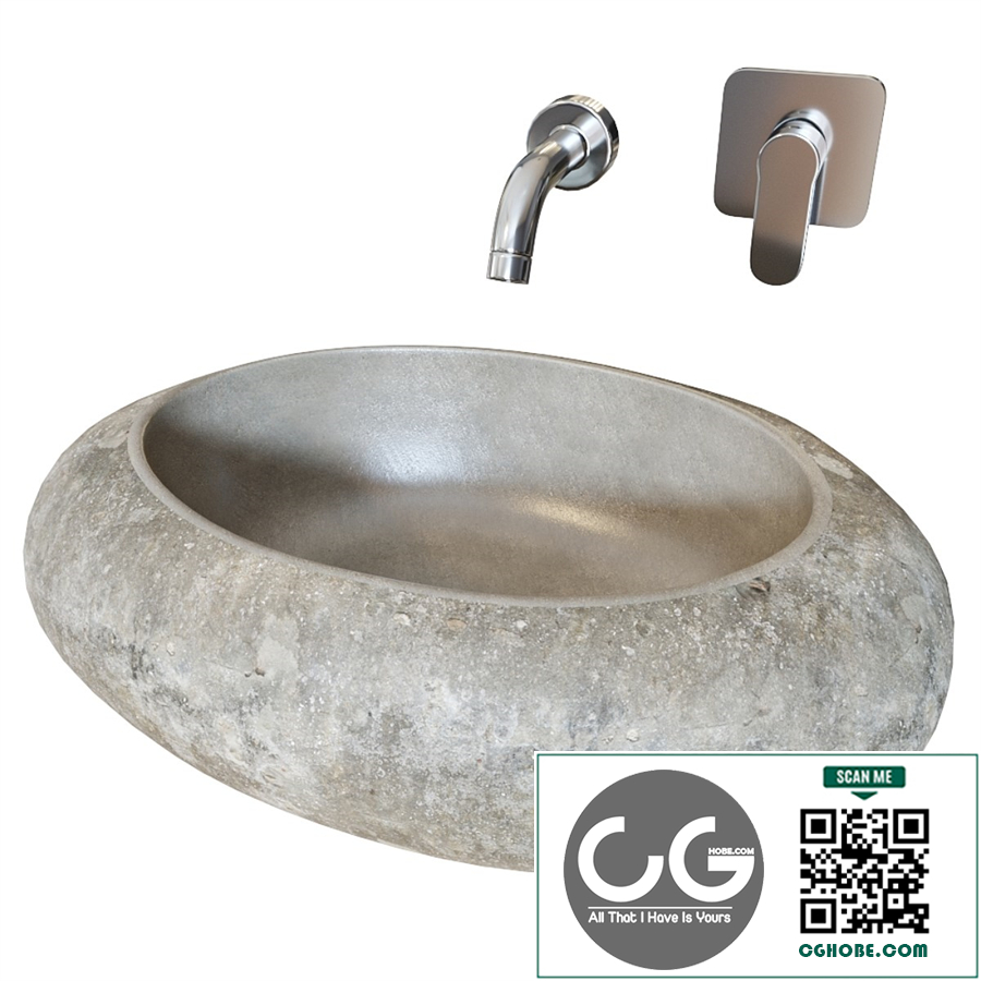 Riverstone sink