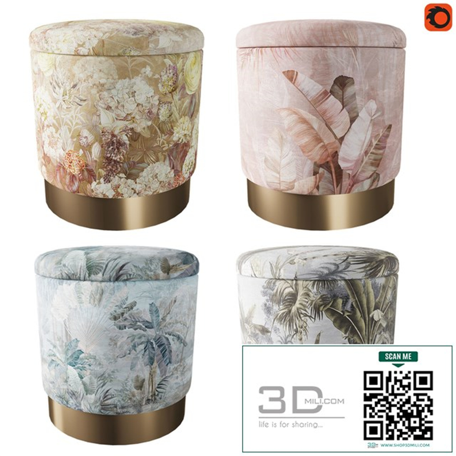 Set of ottomans_4
