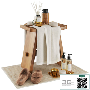 Zara home wood stool