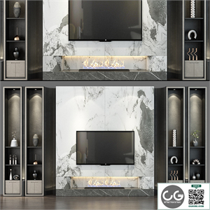 TV shelf 0233