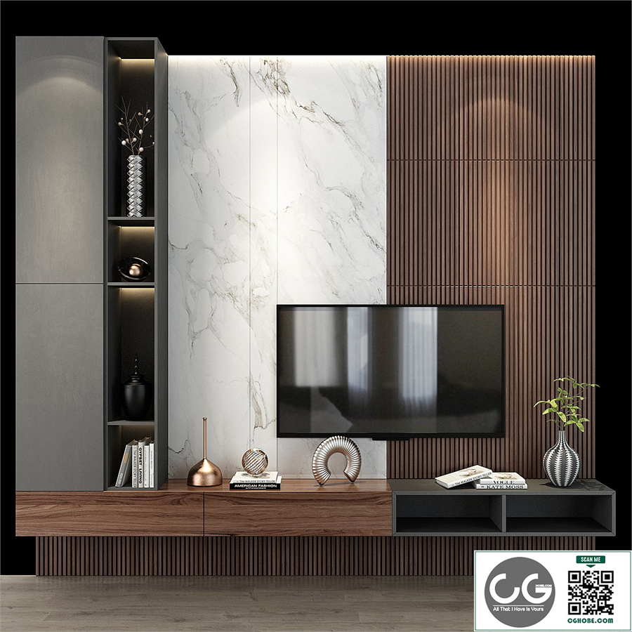 TV shelf 0239