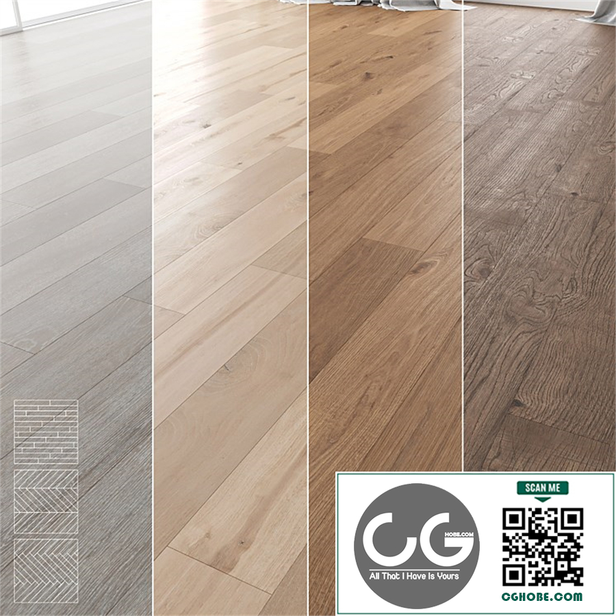 Wood Floor Set 04