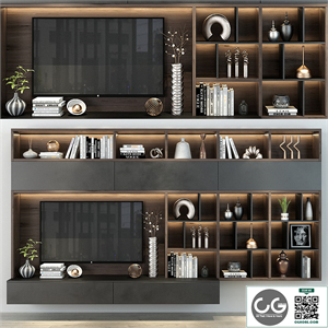 TV shelf 0262