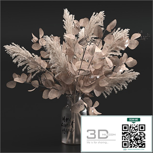 Bouquet of dried flowers
