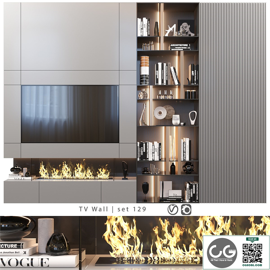TV Wall | set 129