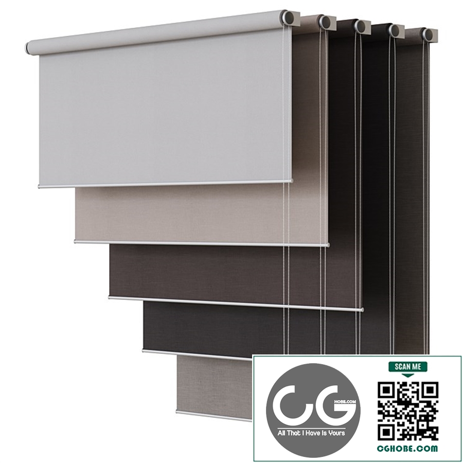 Roller blinds set №4