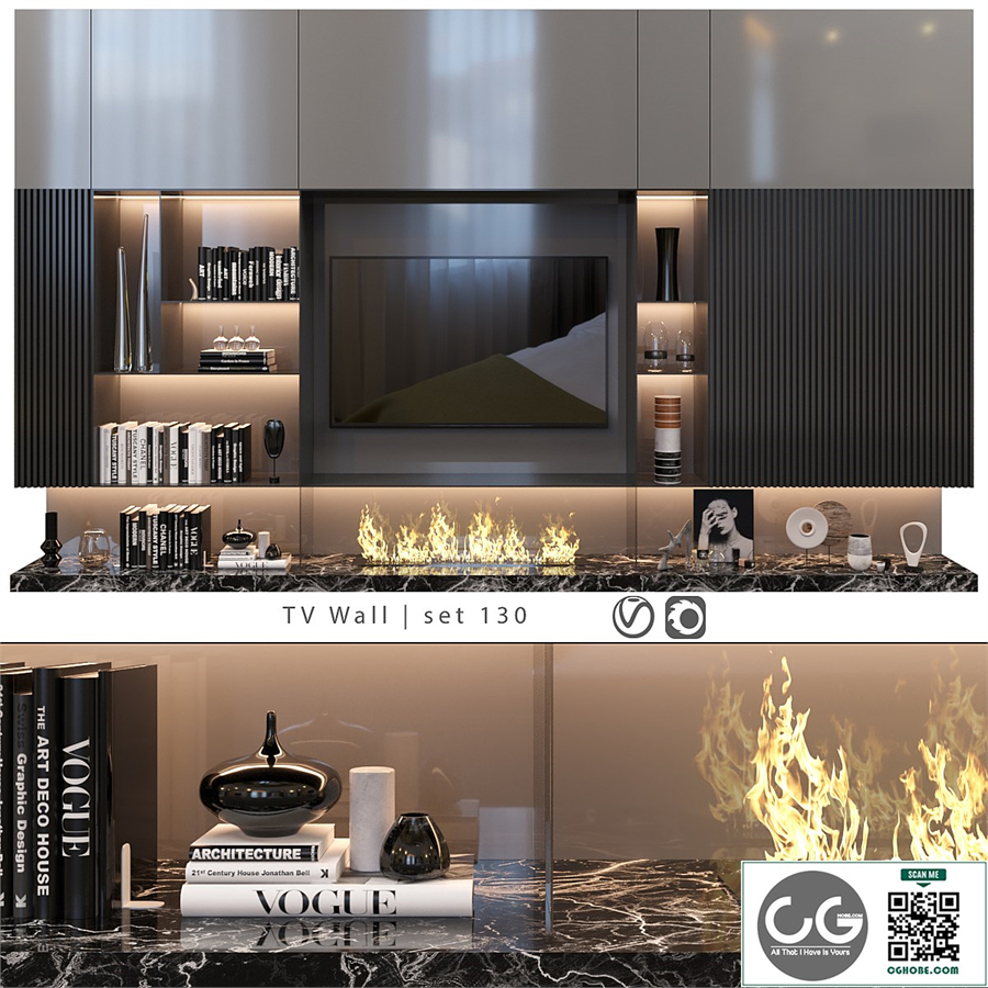 TV Wall | set 130