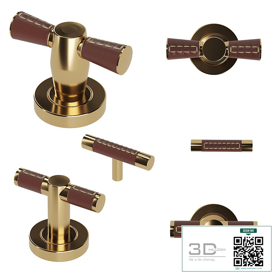 T-Bar handles set
