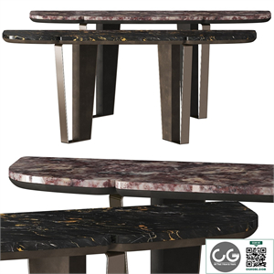 Longhi Keope Console Tables