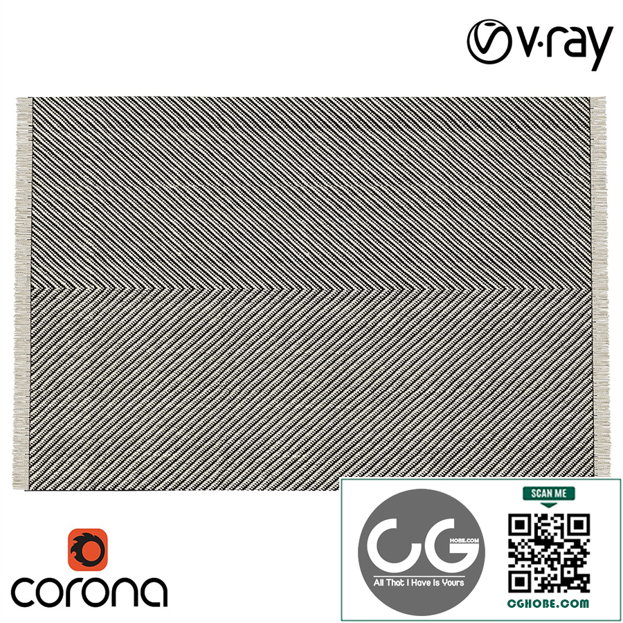 Chevron Woven Area Rug