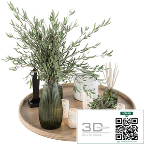 Decorative Set in Tray - Set 49