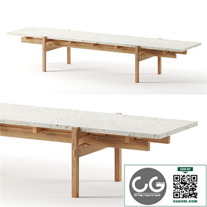 N-CT01 table bench by karimoku case study
