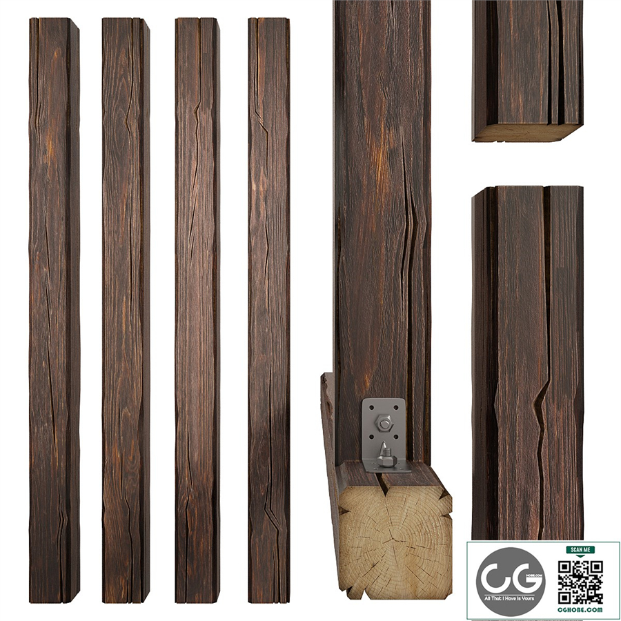 Wooden beams 2