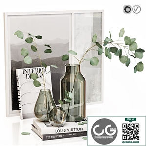 Decor set 25 Eucalyptus