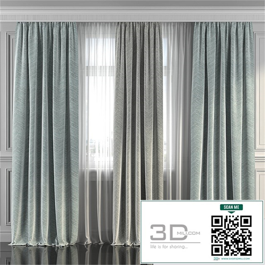 Curtains with window 292