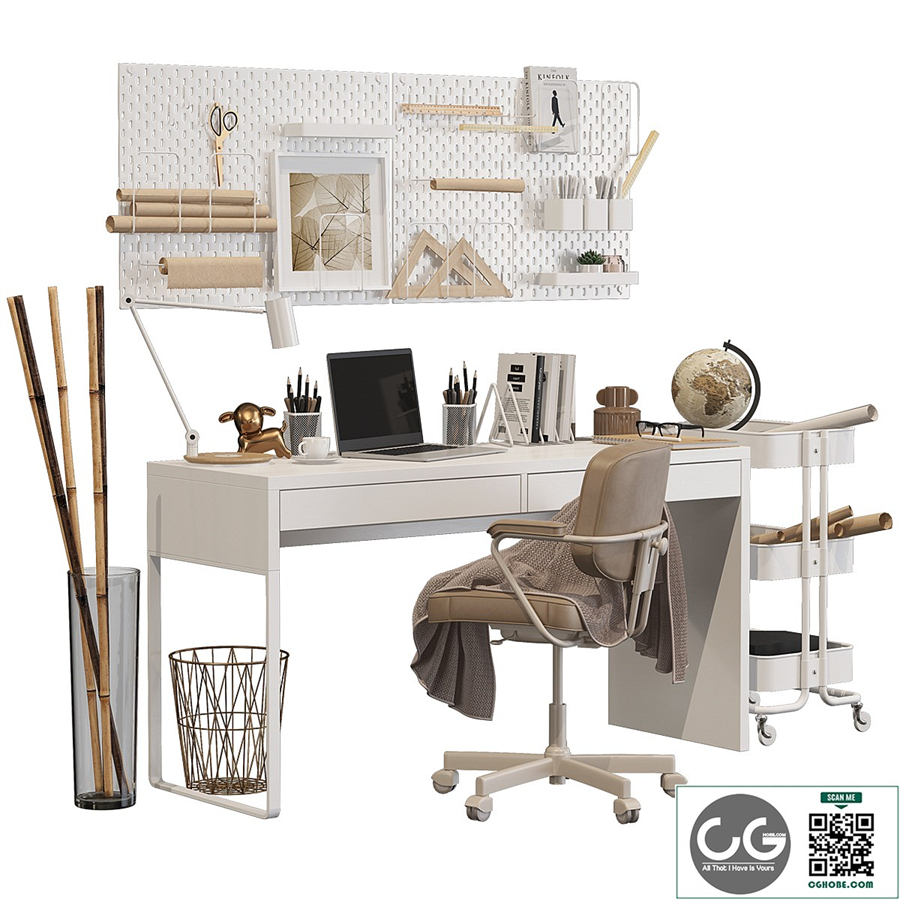 Ikea workplace Micke / Alefjall