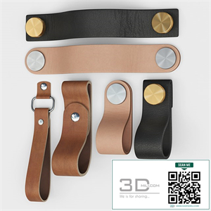 Leather handles