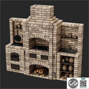 Brick oven barbecue