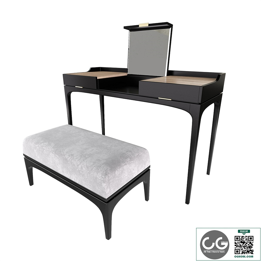 Tynd dressing table, Tynd bench