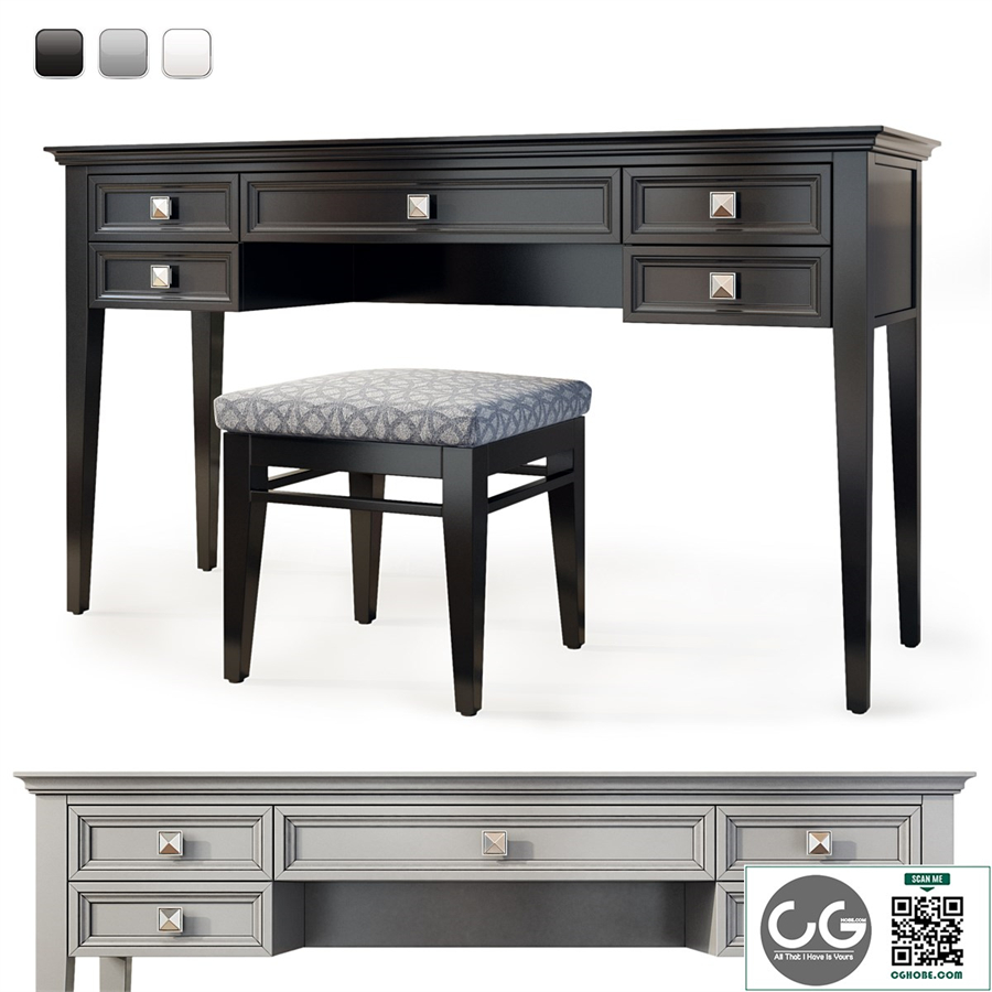 Dressing table RFS Brooklyn. Dressing table by MebelMoscow
