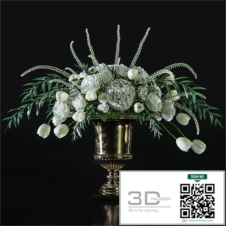Flower Set 005 Grand bouquet.