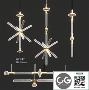 Cipher Multi Pendant Collection by LASVIT