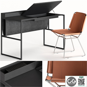 MDF ITALIA Neil leather and Venti home