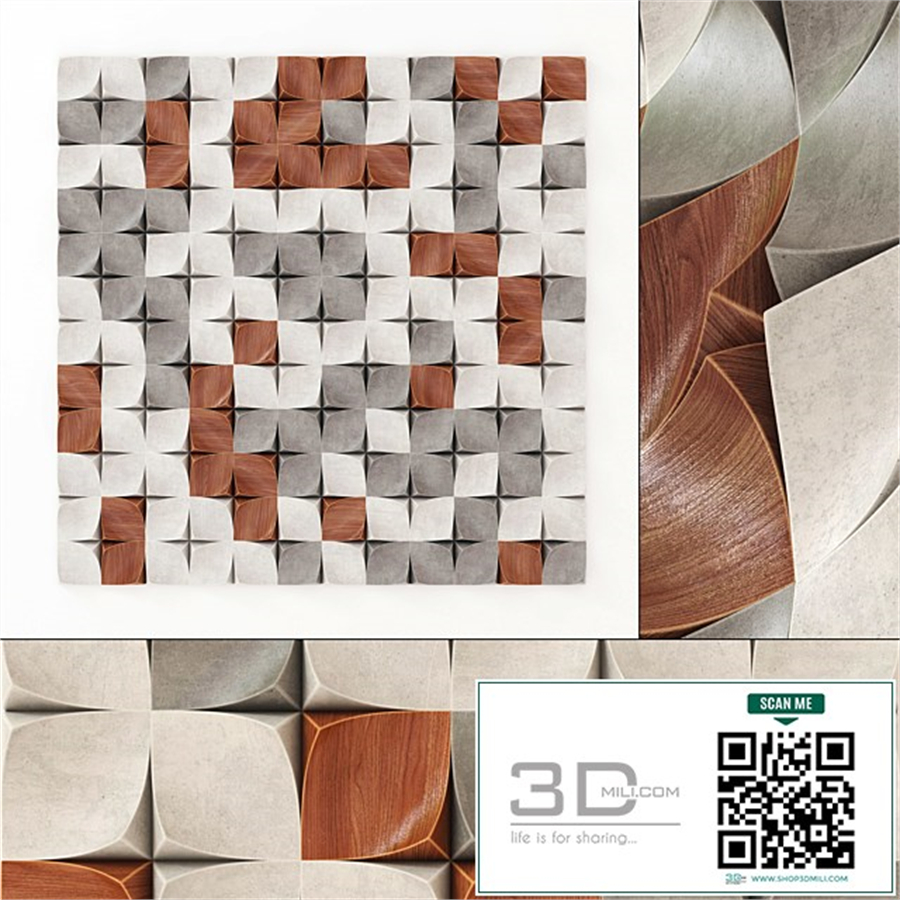 Panel concrete wood sheet angle n1 /