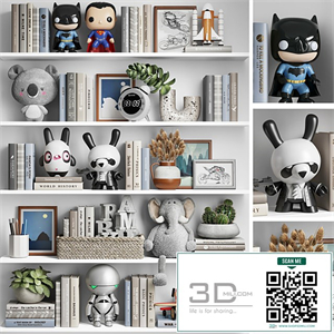 Children's decor set for boy
