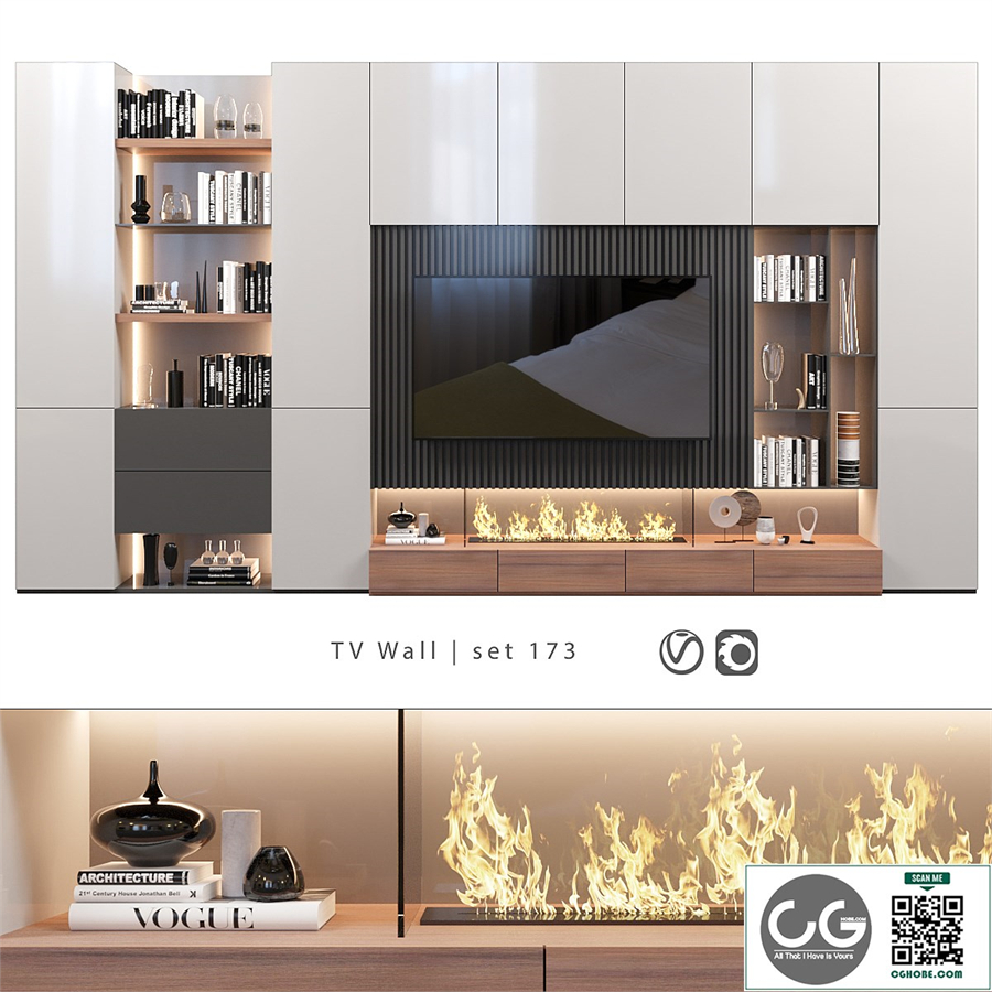 TV Wall | set 173