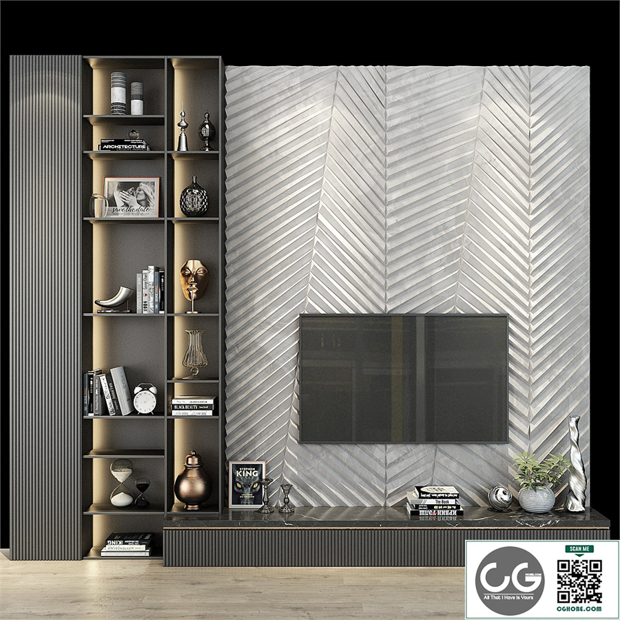 TV Wall set 0174