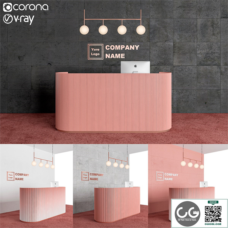 Reception desk