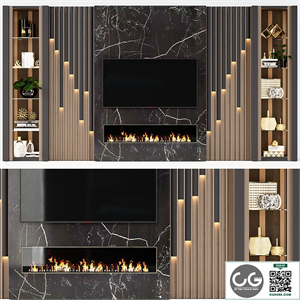 TV wall modern 65