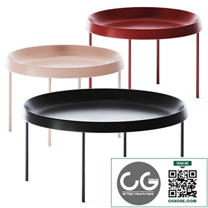 Tulou Coffee Tables set by Hay