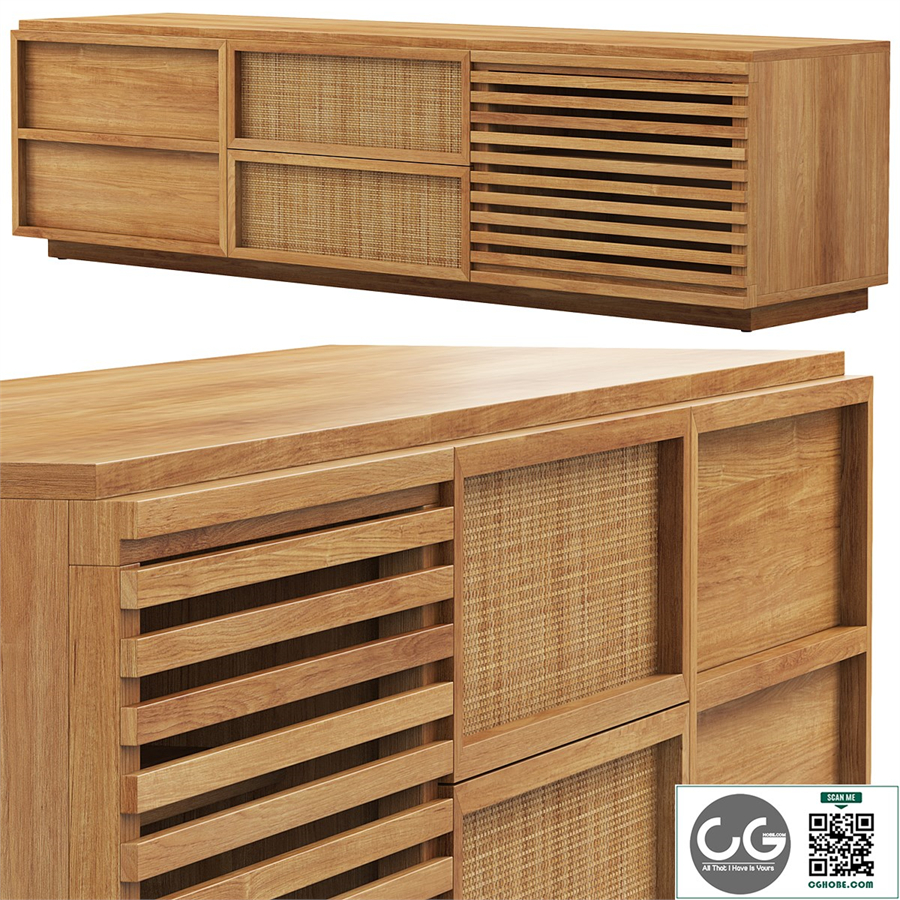 Joybird Lois Media Console