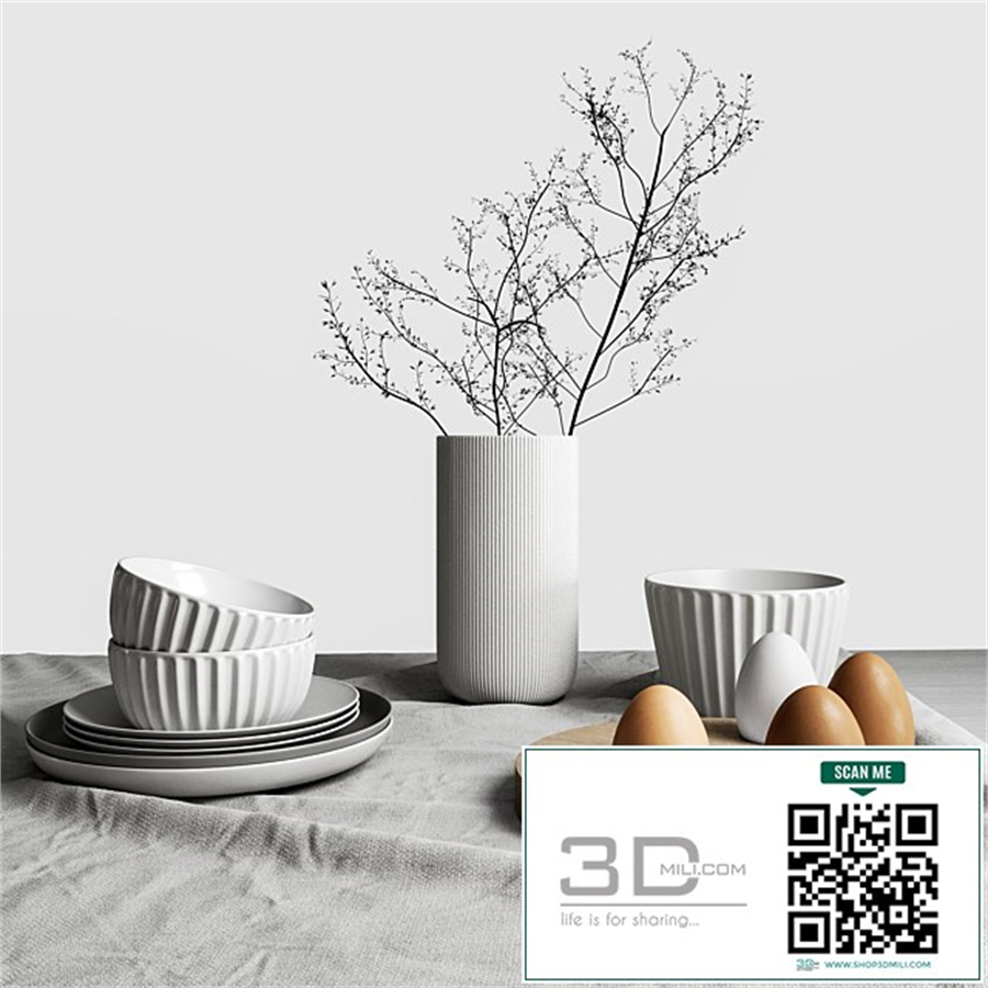 Decorative set for the kitchen