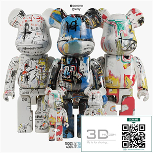 Bearbrick / Basquiat ART