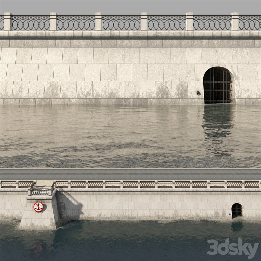 The embankment