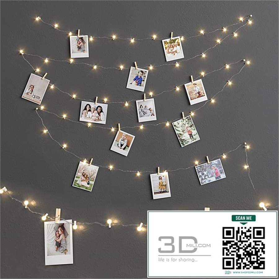 Garland and photos
