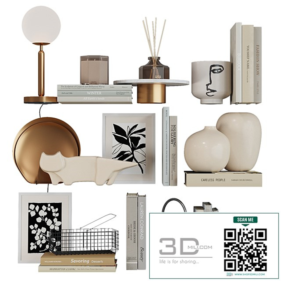 Decor shelf set 11