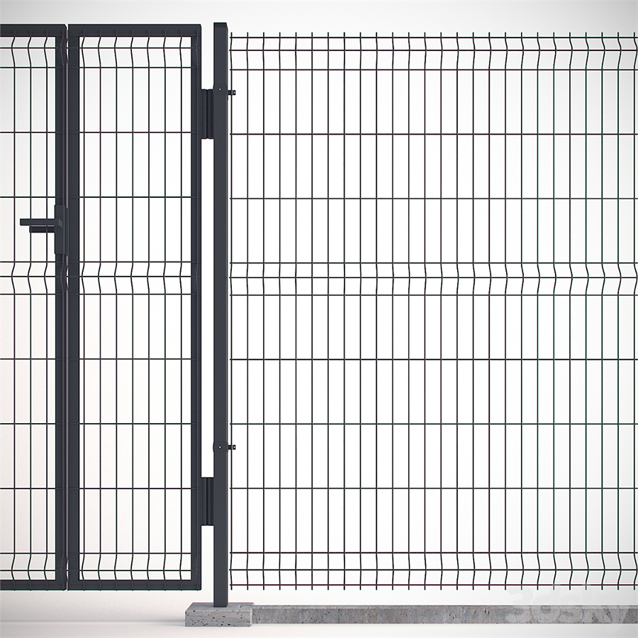 Welded Wire Panel Fence