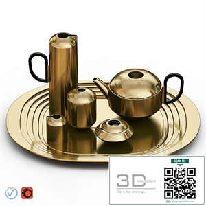 TOM DIXON - FORM Tea Set