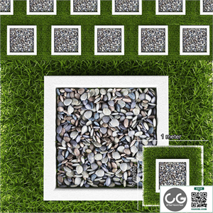 GRASS AND PEBBLES