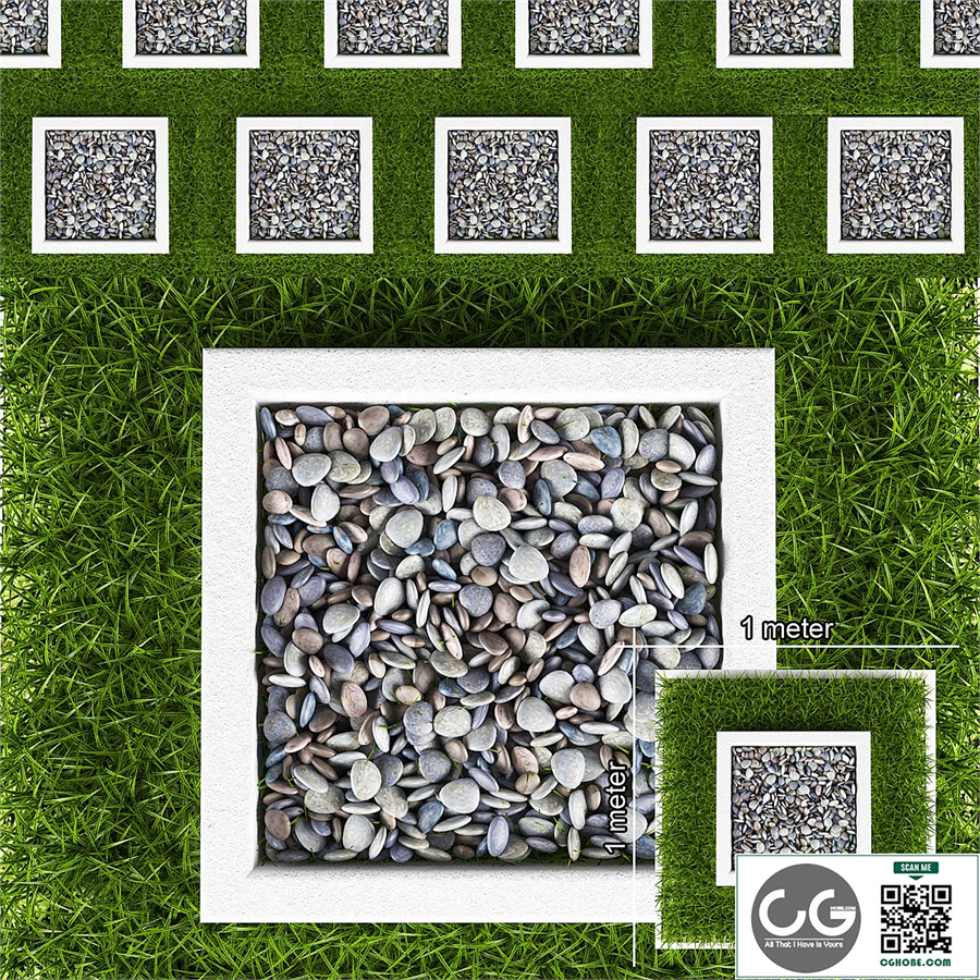 GRASS AND PEBBLES