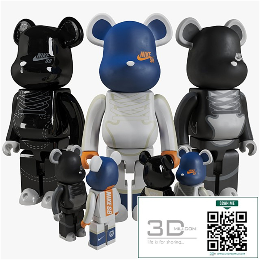 Bearbrick / NIKE