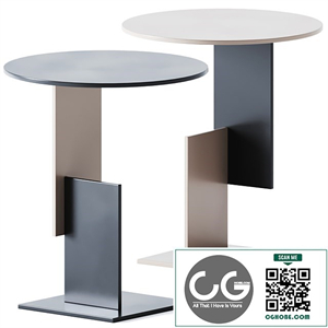 Metal Coffee Table Don Gerrit by Glas Italia